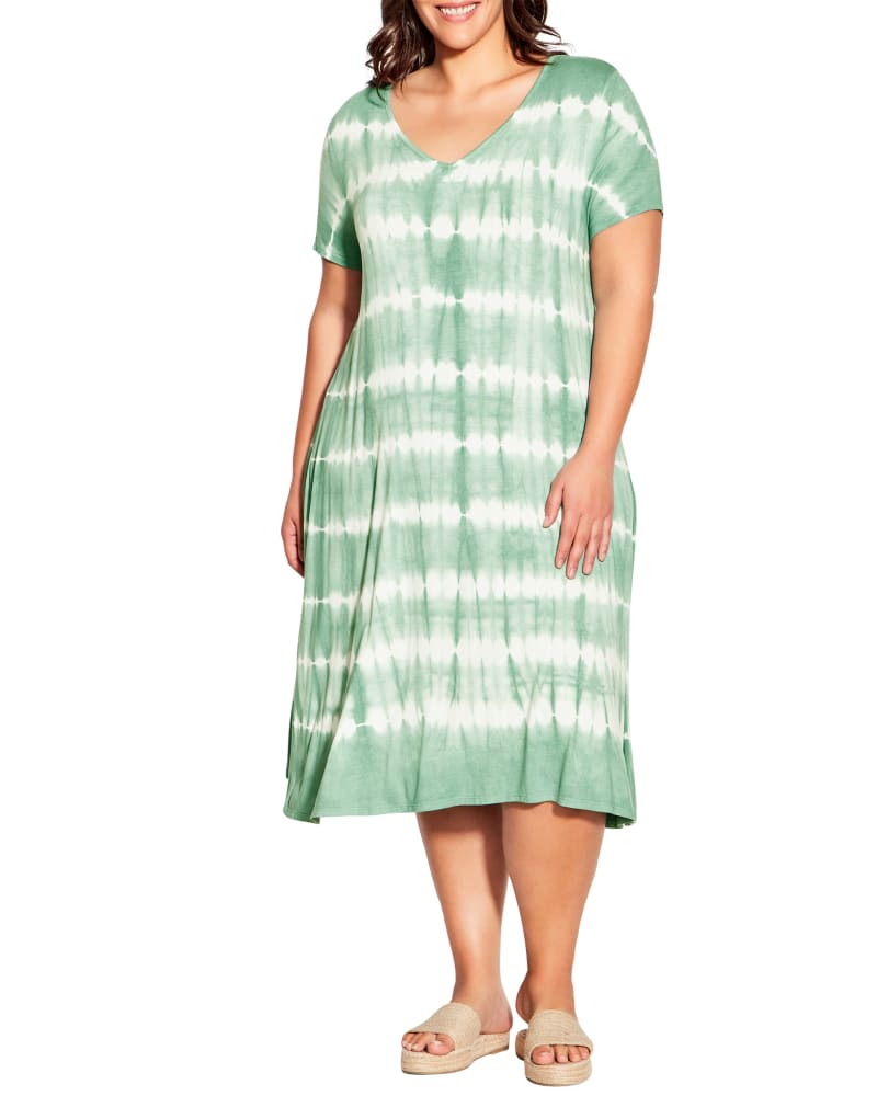 Plus size model wearing  by avenue | Dia&Co | dia_product_style_image_id:202612